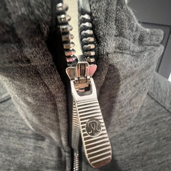 Lululemon Radiant II Women's Jacket Heather Gray Size 4 Cozy Zip Front Fleece - Picture 4 of 11